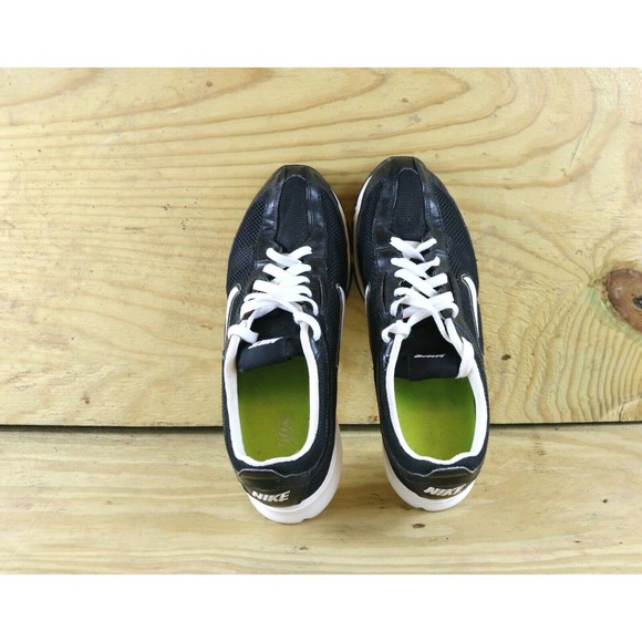 Nike Zoom Trainer Sneakers Womens 10 Black White Athletic Retro 2008 Running - Picture 6 of 7